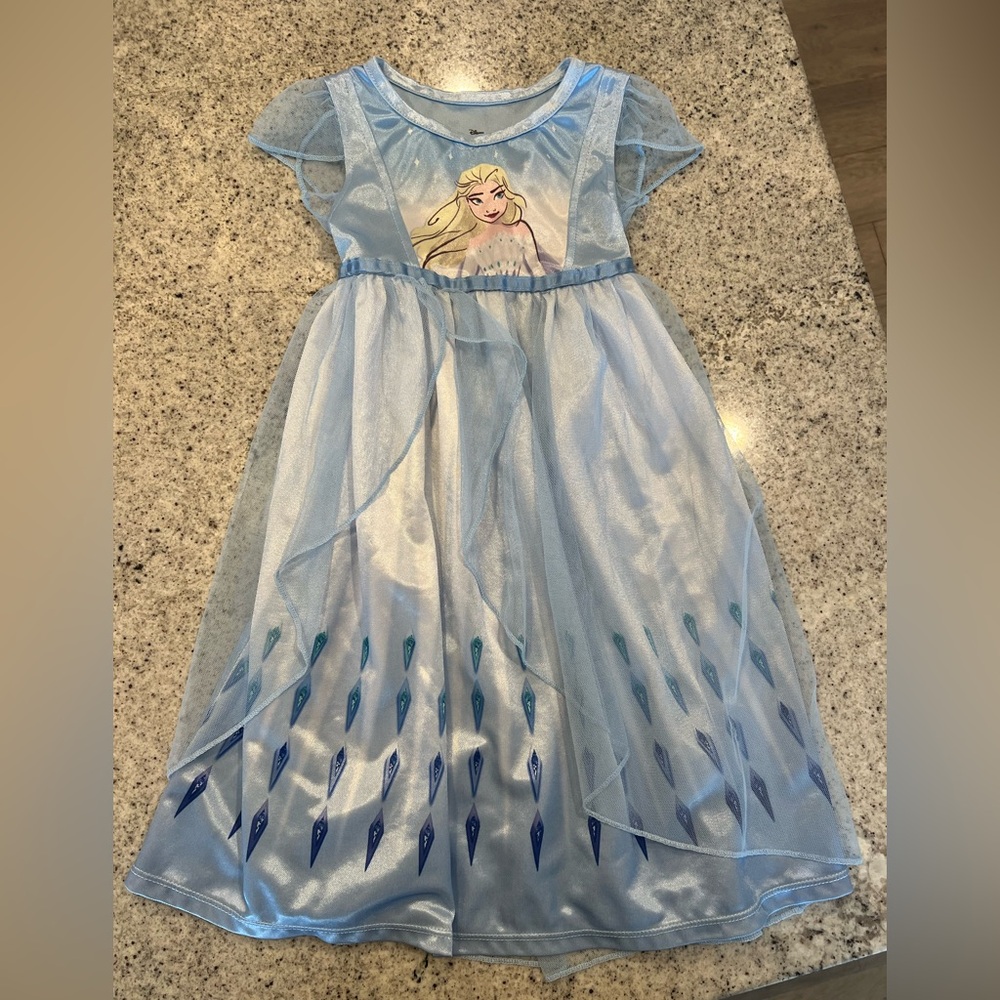 Disney Frozen Elsa Dress Nightgown 2T toddler girl